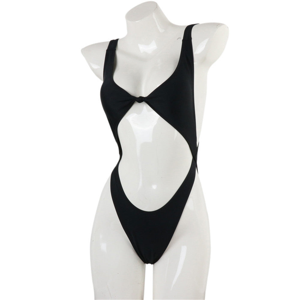 Wholesale One Piece Sexy Push Up Swimsuit Hollow Swimsuit